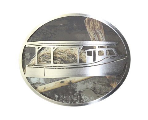 Boat w/Camo Hitch Cover