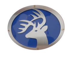 Buck w/Blue Hitch Cover