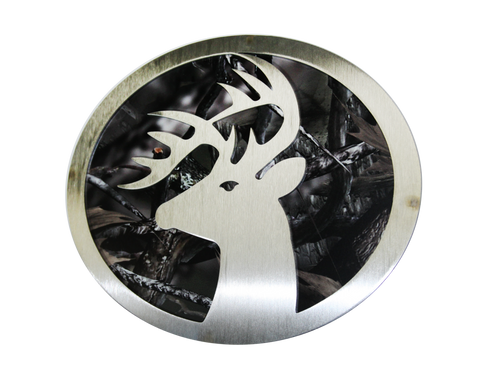 Buck w/Camo Hitch Cover