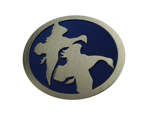 Geese w/Blue Hitch Cover