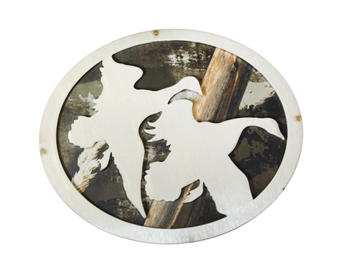 Geese w/Camo Hitch Cover