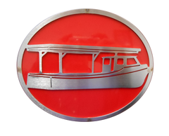 Boat w/Red Hitch Cover
